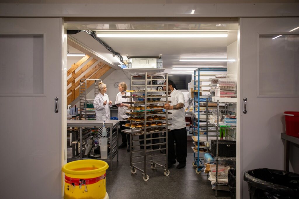 Behind the Scenes in the Bakery